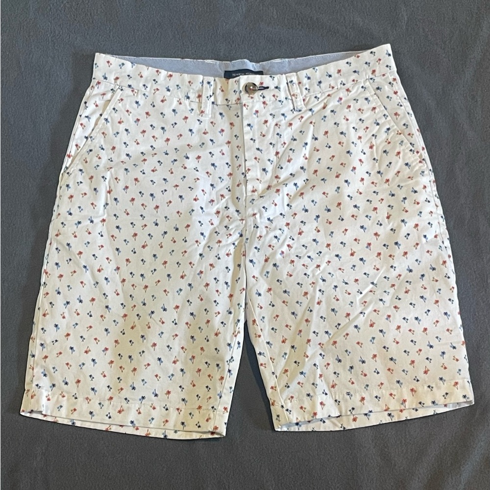 Tommy Hilfiger shorts mens size 31 all over‎ palm tree print NWOT